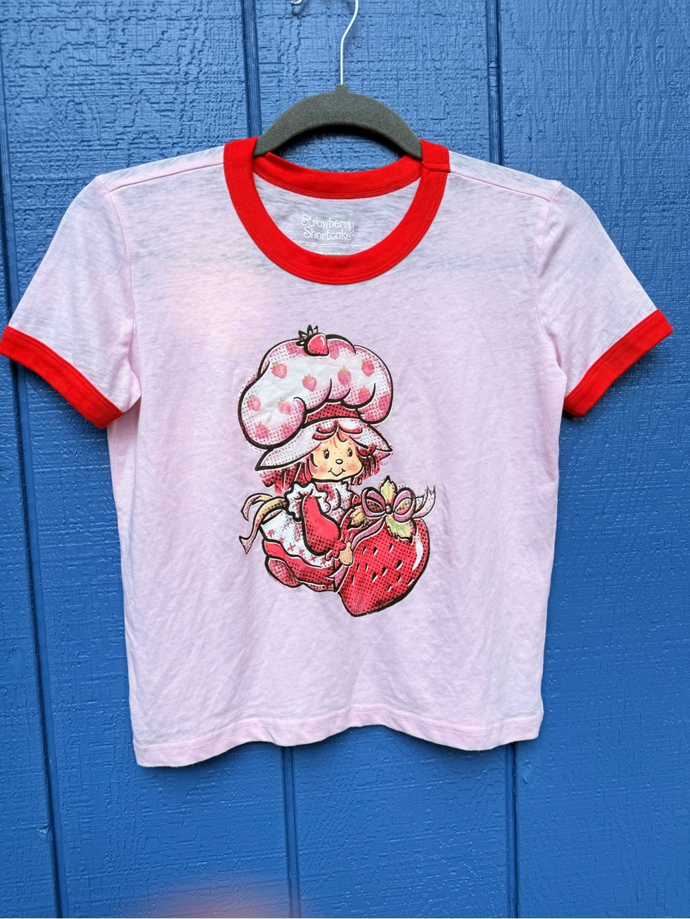 Strawberry Shortcake Baby Tee | Cottagecore Coquette Kawaii Y2K